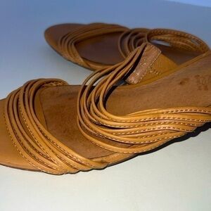 Madewell Meg slide sandals, camel 🐫 color, size 7.5